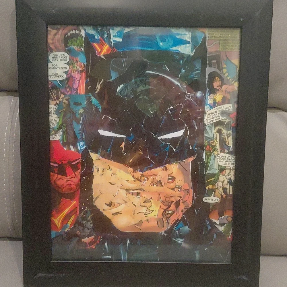 BATMAN COMIC WALL ART